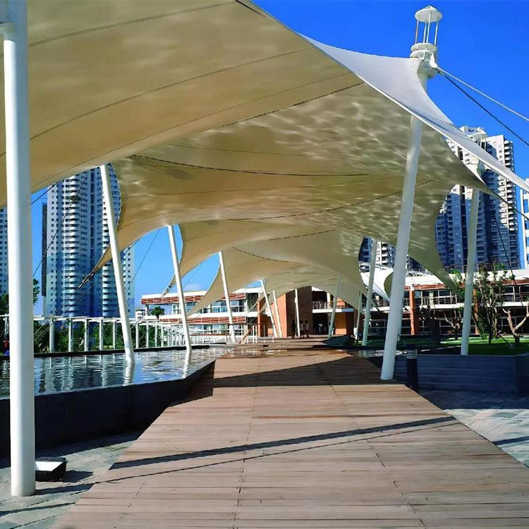 霍尔果斯市膜结构景观棚