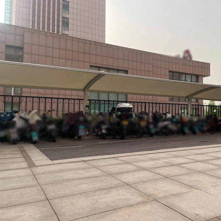 霍尔果斯市膜结构电动车棚